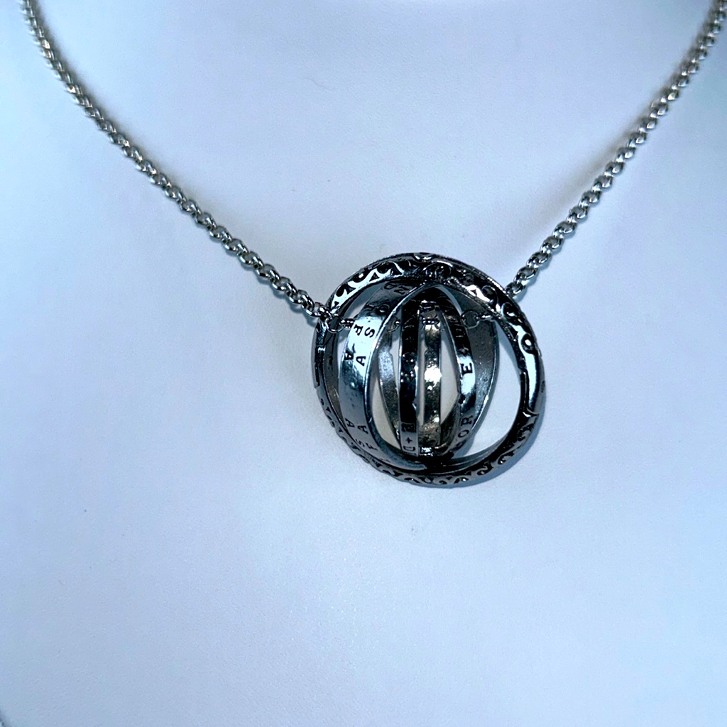 Astronomical Sphere-Folding Ring-Pendant Magical Wicca Star Gazer Unisex Unique